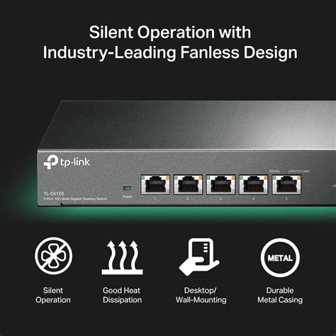 TL-SX105 | 5-Port 10G Desktop Switch | TP-Link United Kingdom