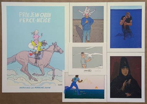 Moebius Sérigraphie 4 affiches ex libris Catawiki