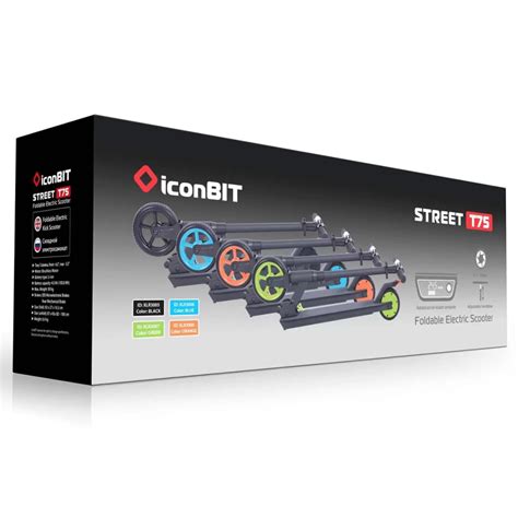 Купить электросамокат iconBIT Street T75 Black в Москве по цене 14400 ...