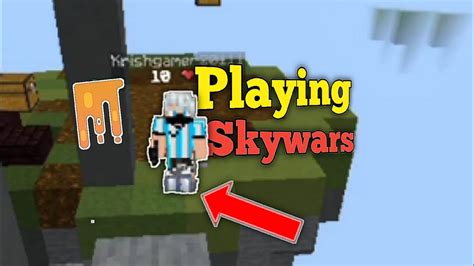 Playing Nethergames Skywars First Time Mcpe Nethergames Skywars