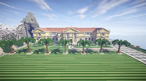 Luxury Seaside Mansion Minecraft Map