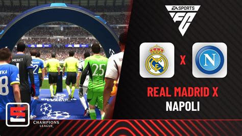 Champions League Real Madrid Recebe O Napoli Em Simula O No Ea Fc