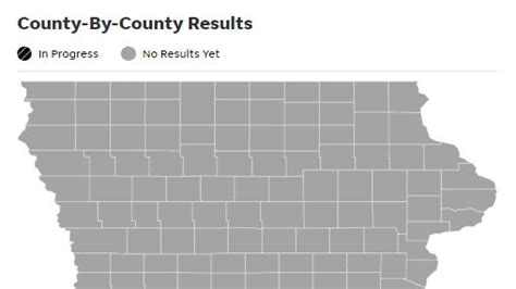 Iowa caucus results: See today's Democratic caucus results release