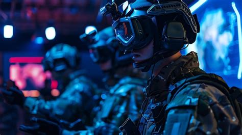 Premium Photo | Special forces soldier wearing night vision goggles and ...