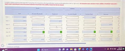 solved selected transactions  sheridan corporation  cheggcom