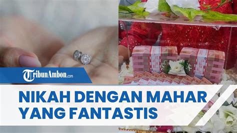 Viral Pria Di Bone Nikahi Sang Kekasih Dengan Mahar Uang Panai Rp 300