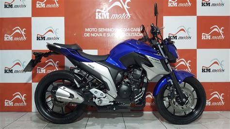 Yamaha Fz Fazer Abs Azul Km Motos Sua Loja De Motos Semi