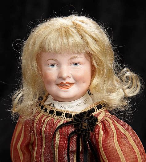 Rare German Bisque Character Doll Model By Ernst Winkler