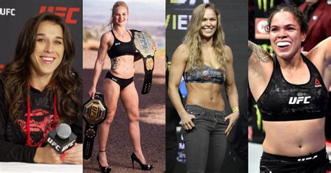 Top 5: Best Female UFC Fighters Of All Time