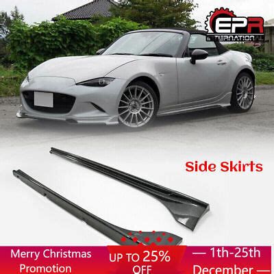 For Mazda Mx Nd Nd Rc Miata Roadster Esq Style Carbon Side Skirt Body