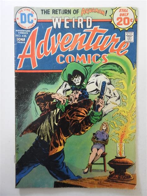 Adventure Comics 435 1974 VG Condition 1 In Spine Split Comic