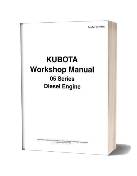 Kubota 05 Series Diesel Engine Workshop Manual