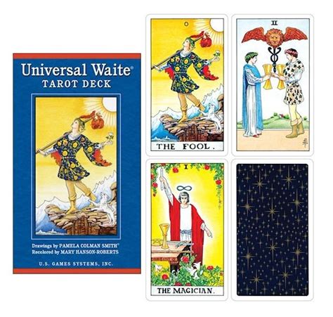 Tarot Universal Waite Deck 78 Cartas De Tarot Envío Gratis 900 00