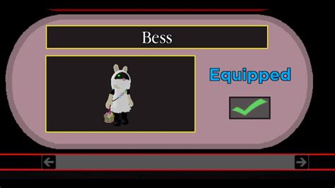 Bess The Bunny Skin Showcase Jumpscare Piggy Book Egg Hunt Youtube