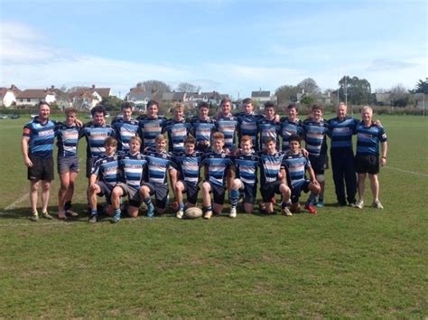 Topsham RFC 43 vs. 33 Teignmouth RFC - 12 April 2015 - Under 16 - Topsham RFC