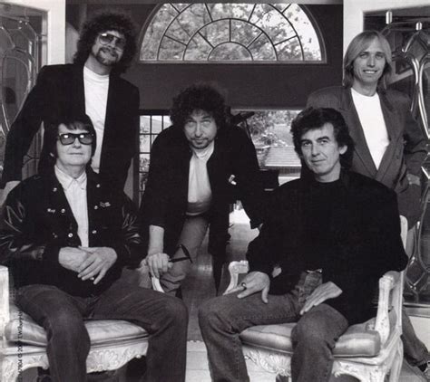 Jeff Lynne Roy Orbison Bob Dylan George Harrison Tom Petty As The