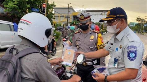 Operasi Ketupat Mahakam Satlantas Polres Kukar Dan Jasa Raharja