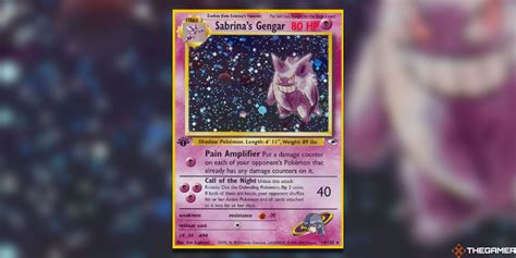 The Most Expensive Gengar Pokemon TCG Cards