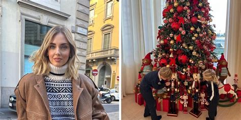 Chiara Ferragni E Lalbero Di Natale Nella Casa Nuova