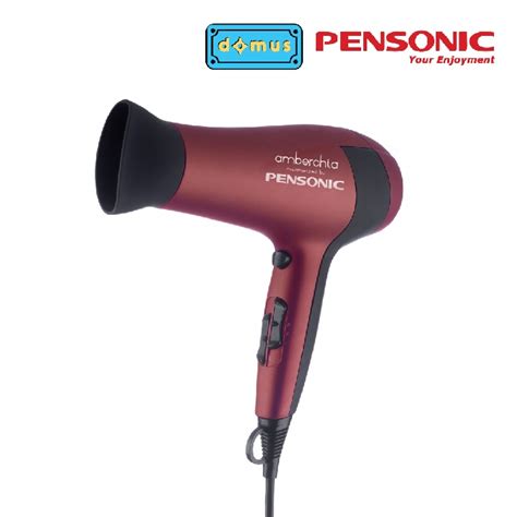 Pensonic Hair Dryer Amber 1800w Red Phd 2000p Shopee Malaysia