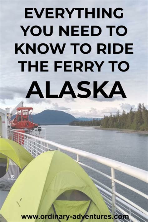 Ultimate Guide To Riding The Alaska Ferry Top Left Adventures