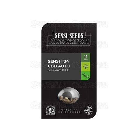 Sensi 34 Auto Cbd Sensi Seeds Autofloreciente