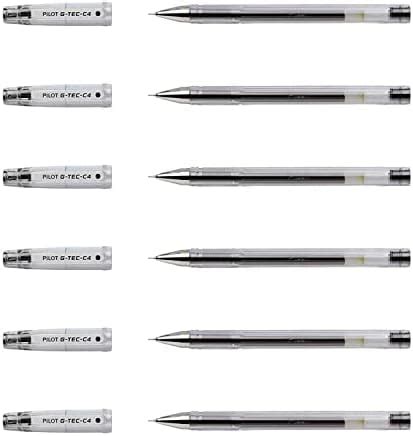 Pilot G Tec C Gel Rollerball Pens Ultra Fine Tip Mm Pack Of