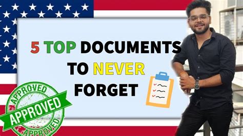 F Visa Interview Document Checklist Complete List Get Approved