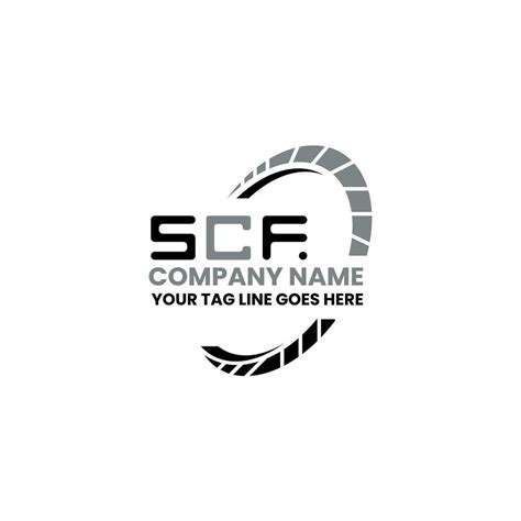 SCF letter logo vector design, SCF simple and modern logo. SCF ...