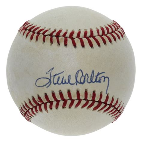 Steve Carlton Autographed Signed Official Major League Baseball - JSA ...