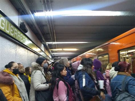 Metro Cdmx ¿qué Líneas Presentan Fallas Hoy Jueves 21 De Diciembre Del