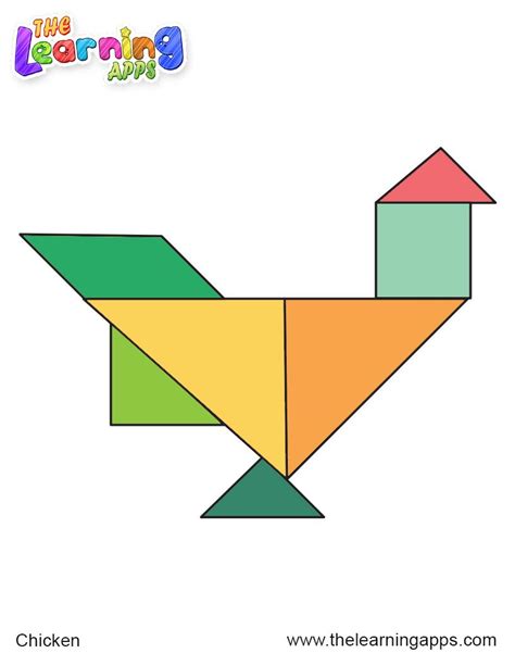 Free Tangram Animal Printables for Kids