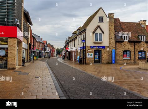 Huntingdon Town Centre Cambridgeshire England Uk Gb Stock Photo Alamy