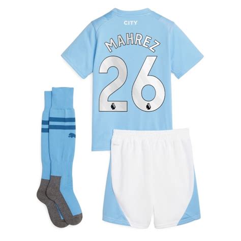 2023 2024 MANCHESTER CITY HOME JERSEY KIT CHILDREN MAHREZ | FSPRO