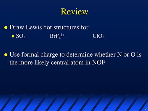 Nof Lewis Structure With Charges