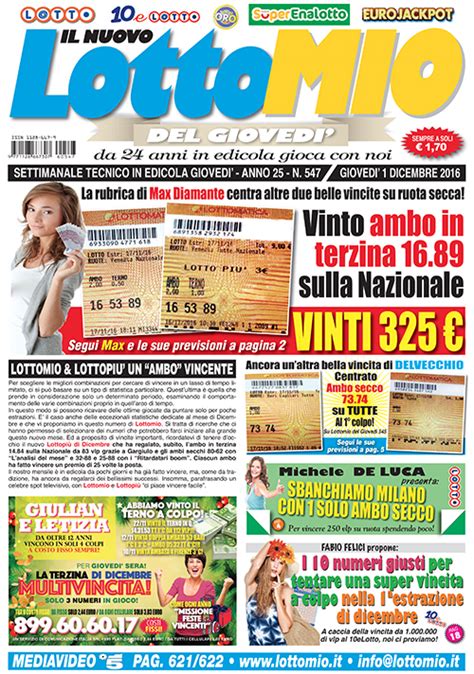 Lotto E 10 E Lotto Mini Sistema Di 18 NUMERI IN 2 NOVINE