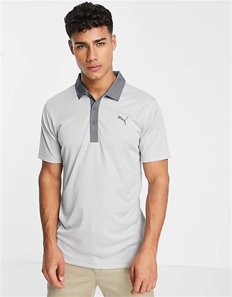 Polo Gris Gamer De Puma Golf Asos