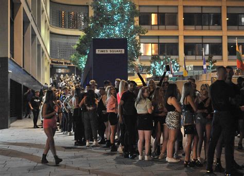 Hundreds queue for nightclubs at midnight as 'freedom day' starts in