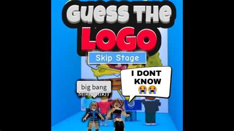 Roblox Guess The Logo Game Ft Mikiemiki Youtube