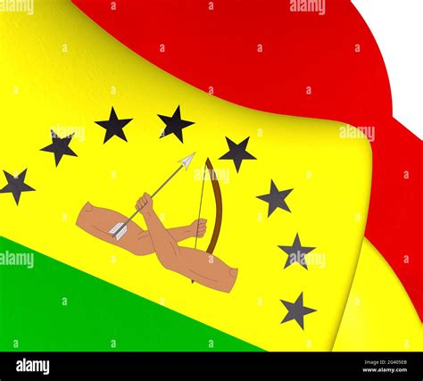 D Flag Of Guna Yala District D Illustration Stock Photo Alamy