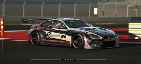 ESimSports BMW M6 GT3 RFactor 2 Koda Factory