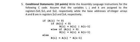 Solved Conditional Statements 10 Points Write The