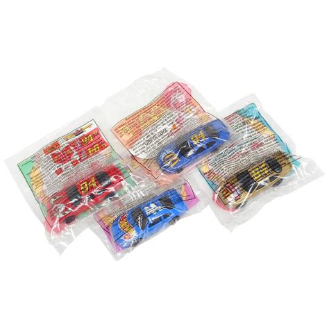 ホットウィール マクドナルド ミールトイ 4点セット ダイキャスト ミニカー ナスカー 50周年記念 1998年 ハッピーセット Hot Wheels McDonald s NASCAR