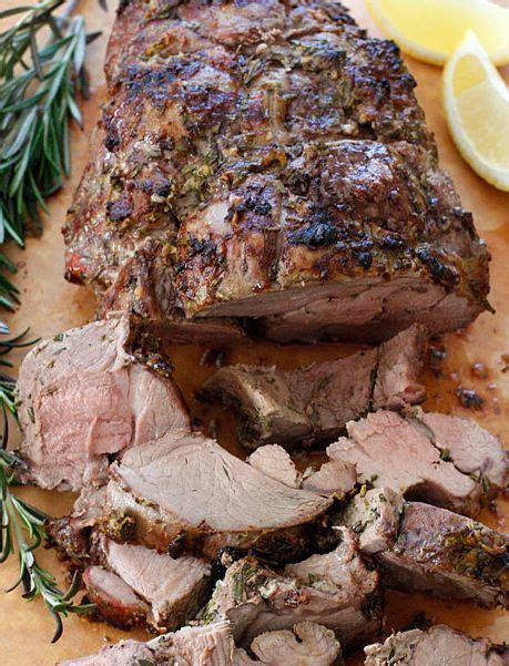 Scrumpdillyicious Herb And Garlic Roasted Leg Of Lamb