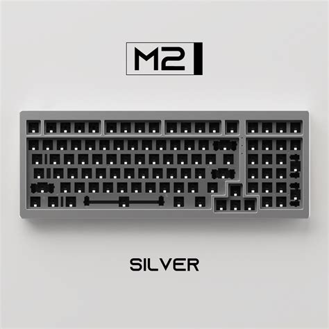 Monsgeek M Qmk Rgb Hot Swappable Wired Mechanical Keyboard Diy Kit With Gasket Mount Structure