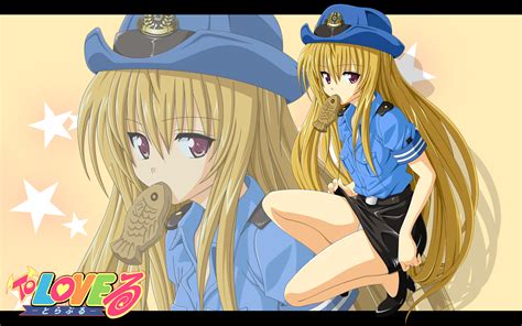 Anime Blonde Golden Darkness Anime Girls To Love Ru HD Wallpaper Rare Gallery