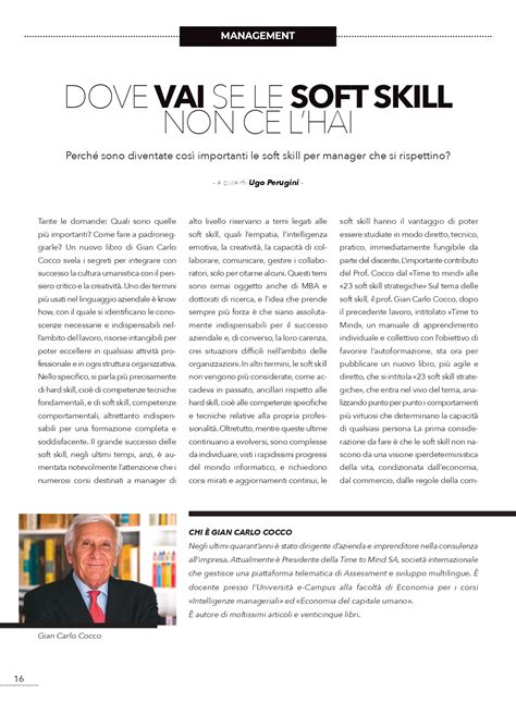 Su Milano Incontra Business Le 23 Soft Skill Di Gian Carlo Cocco