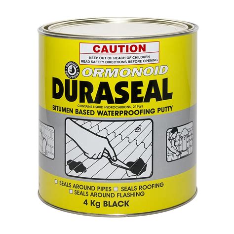 Ormonoid 4kg Duraseal Putty Waterproofing Compound Bunnings Warehouse