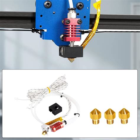 Buy TRONXY MK Extruder Hot End Kit D Printer Nozzles Mm With Aluminum Heating Block NTC