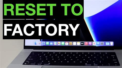 How To Factory Reset A MacBook Pro YouTube